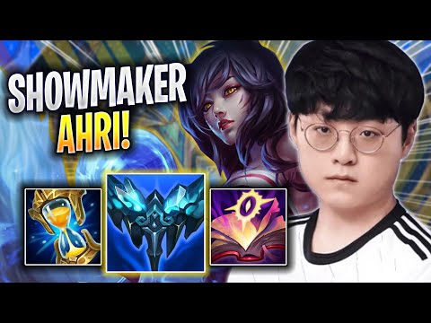 SHOWMAKER IS SO CRAZY WITH AHRI! - DK ShowMaker Plays Ahri MID vs Ryze! | Season 2023