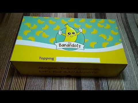 Kemasan Dus Kue Pisang Crispy