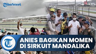 Anies Baswedan Bagikan Momen di Tribun Penonton Sirkuit Mandalika, Diserbu Warga yang Minta Foto