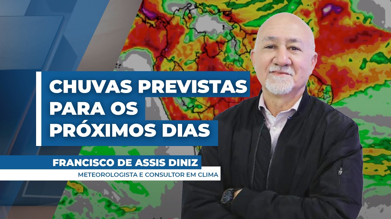 Próximos 10 dias é de chuvas volumosas no sudeste e MATOPIBA