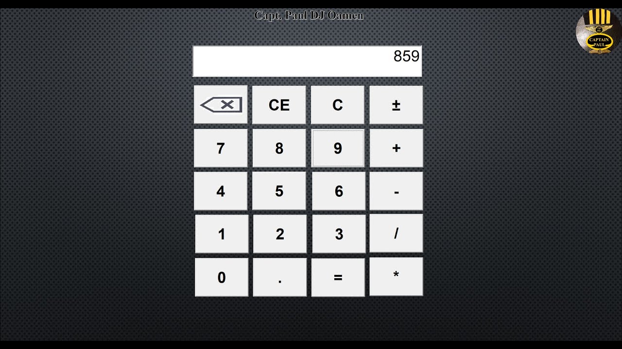 How to Create a Calculator using Slide Show in PowerPoint