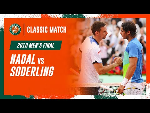 Nadal vs Soderling 2010 Men's final | Roland-Garros Classic Match