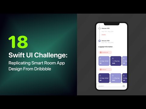 SwiftUI Dribbble Challenge 18:  Replicating a Travel app from Dribbble in SwiftUI