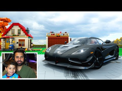 Forza Horizon 4 LEGO DLC - GOT OUR LEGO GARAGE!