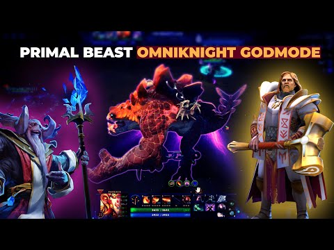 Dota 2 Aghanim's Labyrinth Omniknight GODMODE