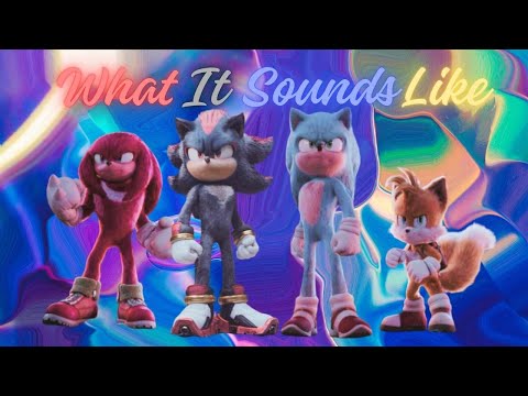 Sonic AMV- "What It Sounds Like" (K-Pop Demon Hunters)