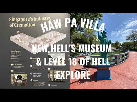 Haw Par Villa Haw Par Villa e New Hell’s Museum || Série de viagens com atrações em Cingapura