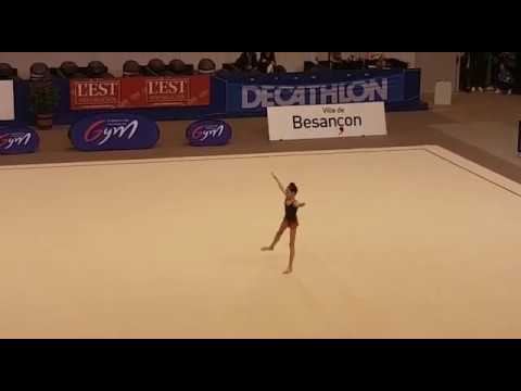 Lola SERRADJ - Main Libre - Avenir A 11ans - CDF Besançon 2019