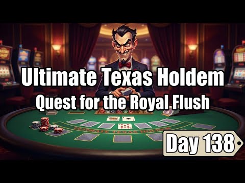 ULTIMATE TEXAS HOLD'EM HANDPAY MAKER STRIKES AGAIN on Day 138!!