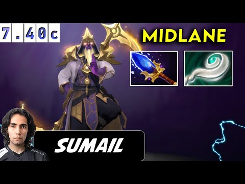 Sumail Void Spirit Midlane - Dota 2 patch 7.40c Pro player Gameplay