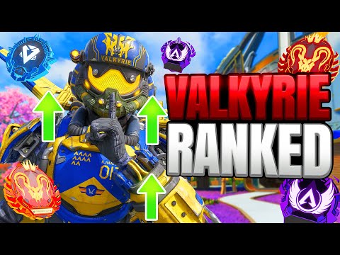 High Level Valkyrie Ranked Gameplay - Apex Legends (No Commentary)