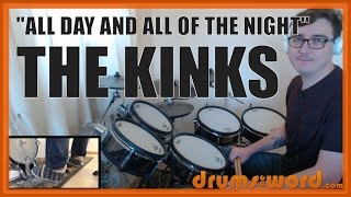 ★ All Day And All Of The Night (The Kinks) ★ Drum Lesson PREVIEW | How To Play Song (Mick Avory)