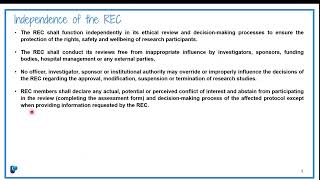 Terms of Reference Changes