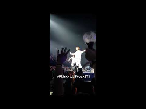 BTS LYS IN AMSTERDAM 181013 @ RUN 4K (V Throwing water)