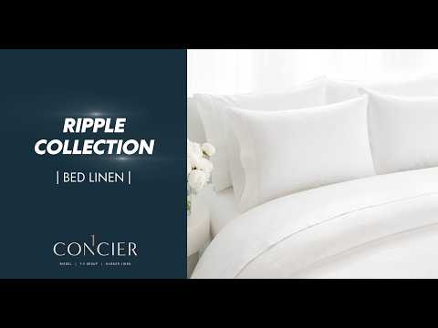 Slide 2 - T300 100CTN RIPPLE JACQ LINEN (video)
