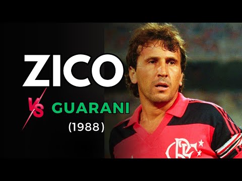 Grandes Lances do Galinho Zico contra o Guarani em 1988