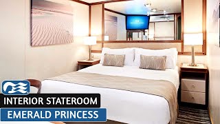 Emerald Princess | Interior Stateroom | Full Walkthrough Tour & Review | 4K