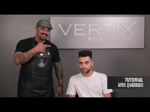 Websérie Vertix - Corte Com Bases Quadradas e Fade Agressivo