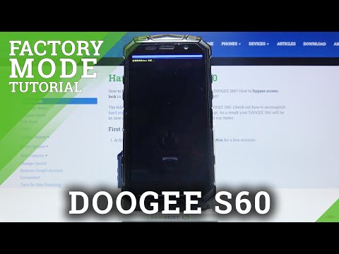 How to Hard Reset DOOGEE S60 – Wipe Data by Factory Mode