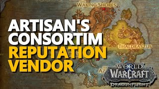Artisan's Consortium Reputation Vendor WoW