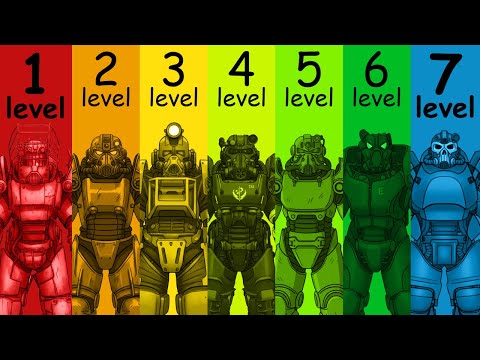 The 7 Levels of Fallout Power Armour