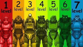 The 7 Levels of Fallout Power Armour