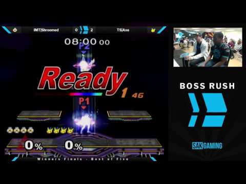 Boss Rush: Shroomed Winners Finals - IMT|Shroomed (Sheik) vs TS|Axe (Pikachu)