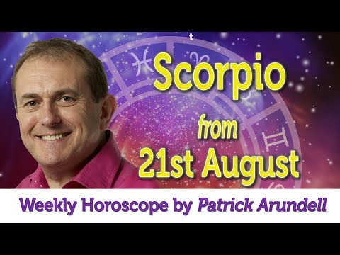 Scorpio Weekly Horoscope from 21st August - 28th August 2017