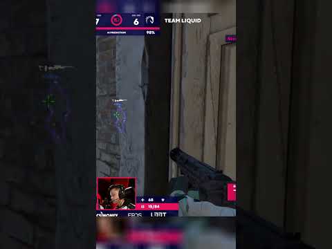 STEWIE  CLUTCHES 1v3 WITH JUST 2 BULLETS AGAINST  GAMBIT #shorts #twitch #csgo #stewie2k