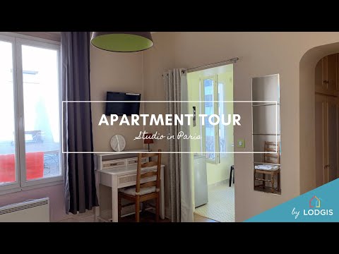 Apartment Tour // Furnished  20.1m2 in Paris – Ref : 11921537