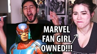 INJUSTICE 2 | Official Atom Gameplay Reveal Trailer | Reaction w/ Sesh!