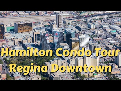 Hamilton Condo tour in Downtown Regina, Saskatchewan