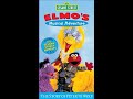 Elmo S Musical Adventure 2001 VHS TV