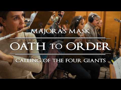 Oath to Order / Calling of the Four Giants - Majora's Mask - Orchestra Recording Session [OFFICIAL]
