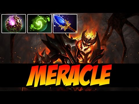 Meracle Plays Shadow Fiend - 7700 MMR - Dota 2