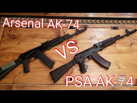 New PSA AK-74 vs Arsenal AK74 (slr104fr) Palmetto State Armory review