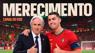 JORGE JESUS CONVOCA CR7 MAS MANDA UM RECADO