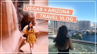 LAS VEGAS TRAVEL VLOG + DRY SKIN ROUTINE 라스베가스 여행 브이로그 | Crystall Cho