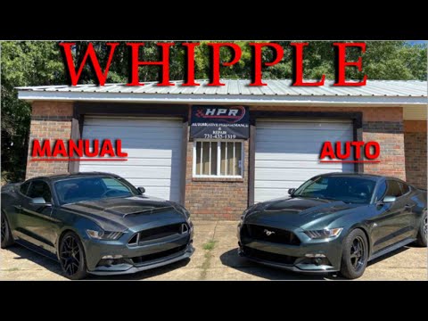 2 Gen 5 Whipple 15 GT's hit the dyno, Manual and Auto!