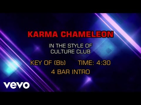 Culture Club - Karma Chameleon (Karaoke)