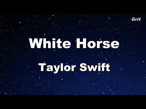 White Horse - Taylor Swift Karaoke【No Guide Melody】