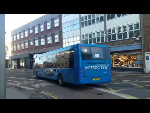 Optare Metrocity xFE YJ67FXE Optare Demonstrator on loan to Arriva Kent & Surrey on Route 3