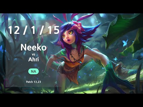 Neeko Mid vs Ahri - NA Challenger Patch 13.23