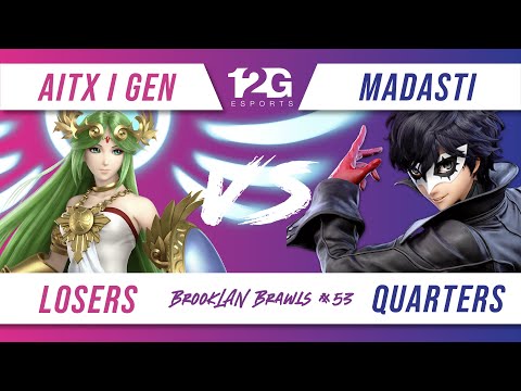 BrookLAN Brawls 53 - AITX | Gen (Palutena) v. Madasti (Pyra/Mythra, Joker) - Losers Quarters