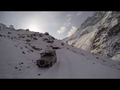 The Road to  Khuf Valley Tajikistan
