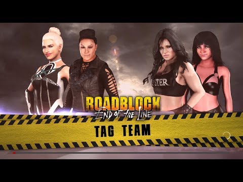 WWE 2K18 - Tamina and Lana VS Chyna and The Kat
