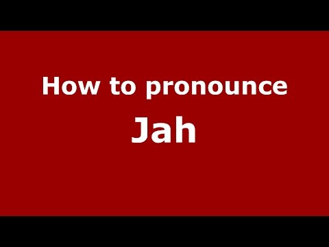 How to pronounce Jah (Telugu/Andhra Pradesh, India) - PronounceNames.com