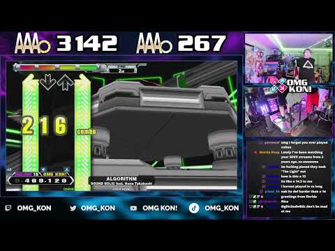 OMG KON! | ALGORITHM (S-CHALLENGE 15) PFC AAA 999,900 [DDR A3]