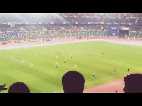 Succi scoring a goal and equalise Kolkata (1-1)