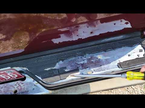 Unbelievably simple rear bumper step pad replacement!!! 1988-1998 OBS Chevy C/K 1500, 2500.